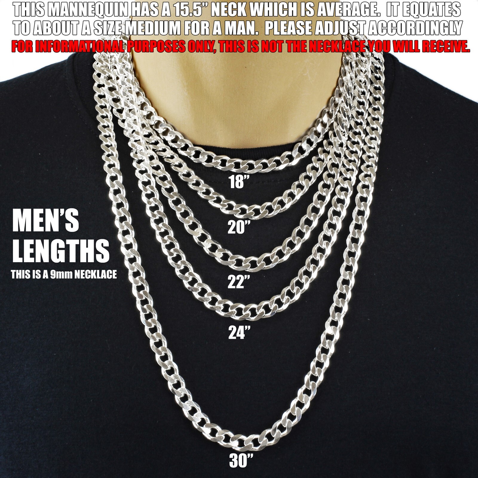 925 Sterling Silver Thin Cuban Curb Chain Necklace 2mm (050 Gauge)