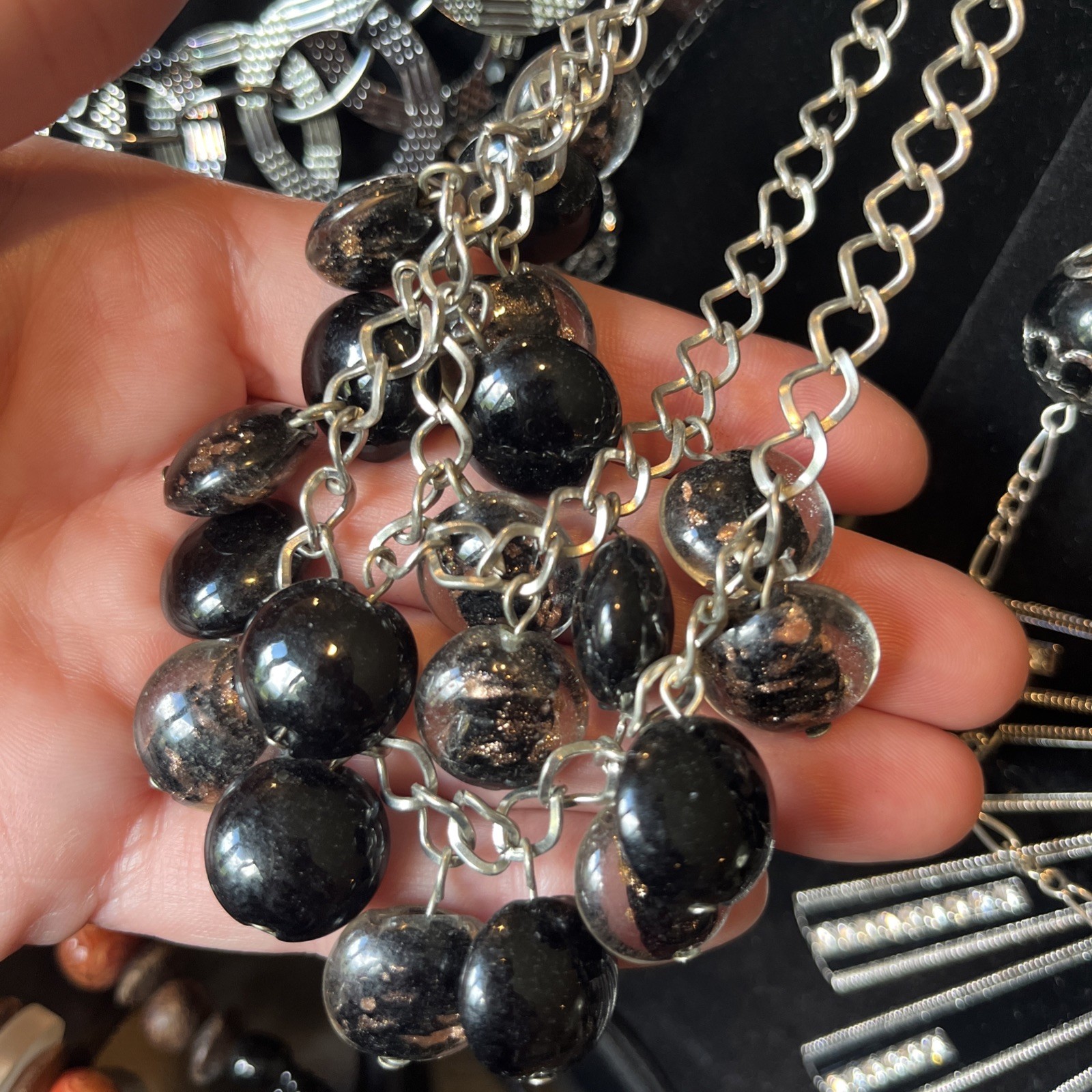 Jewelry Fashion lot Necklace Bracelet Earrings Estate Finds Bundle Bulk Women’s