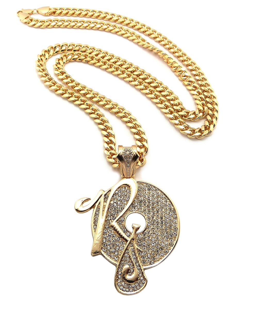 ROCAFELLA Pendant 8mm 36″ Miami Cuban Chain Hip Hop Necklace XP888W323