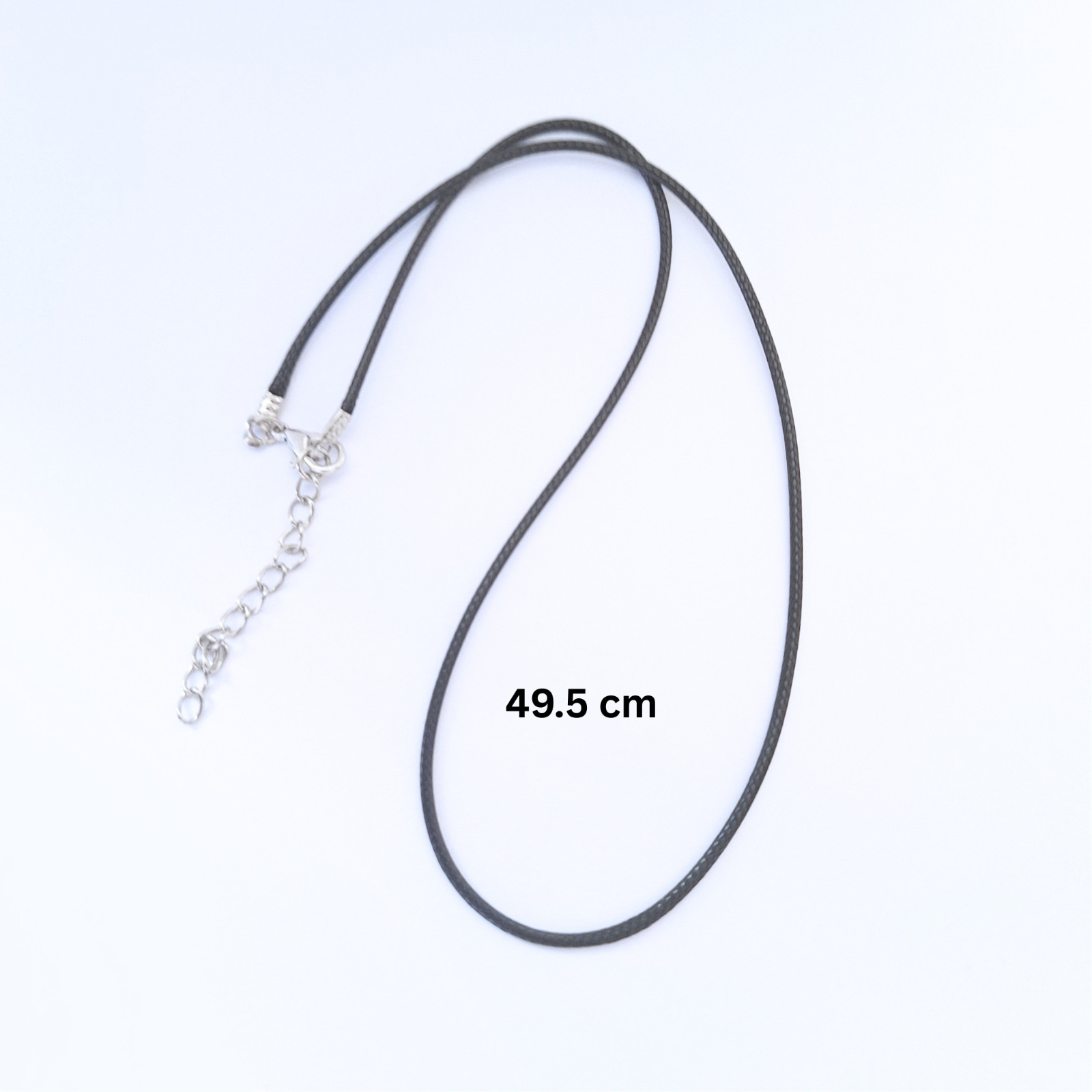 Gray Kawaii Cat Pendant Black Cord Necklace Cute Acrylic Kitty Charm Animal Gift