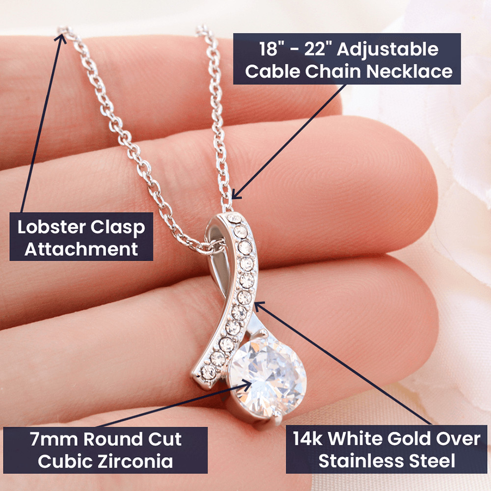 To My Wife Necklace, Gift For Wife, Wife Birthday Gift, Christmas Gift For Her!