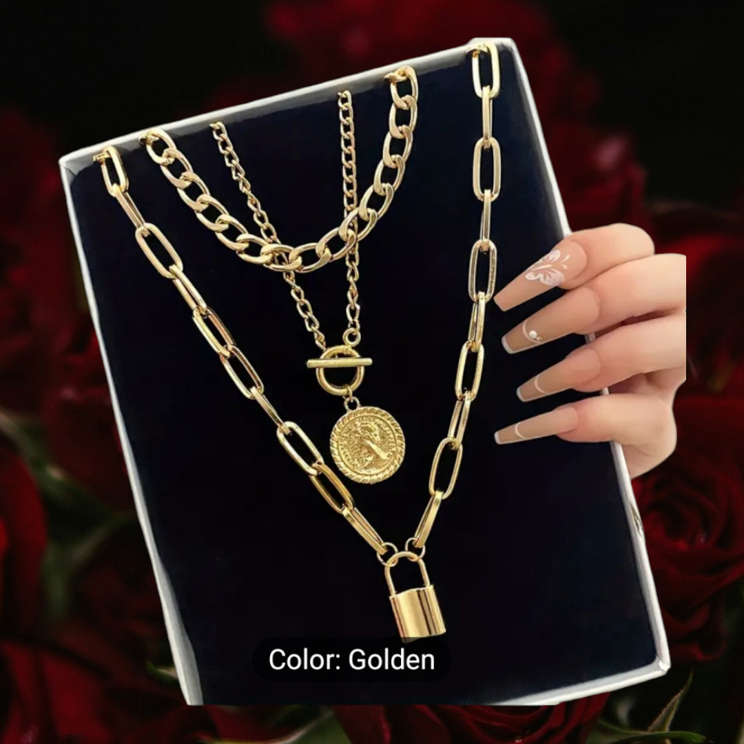 Multilayer Necklaces in 3 styles