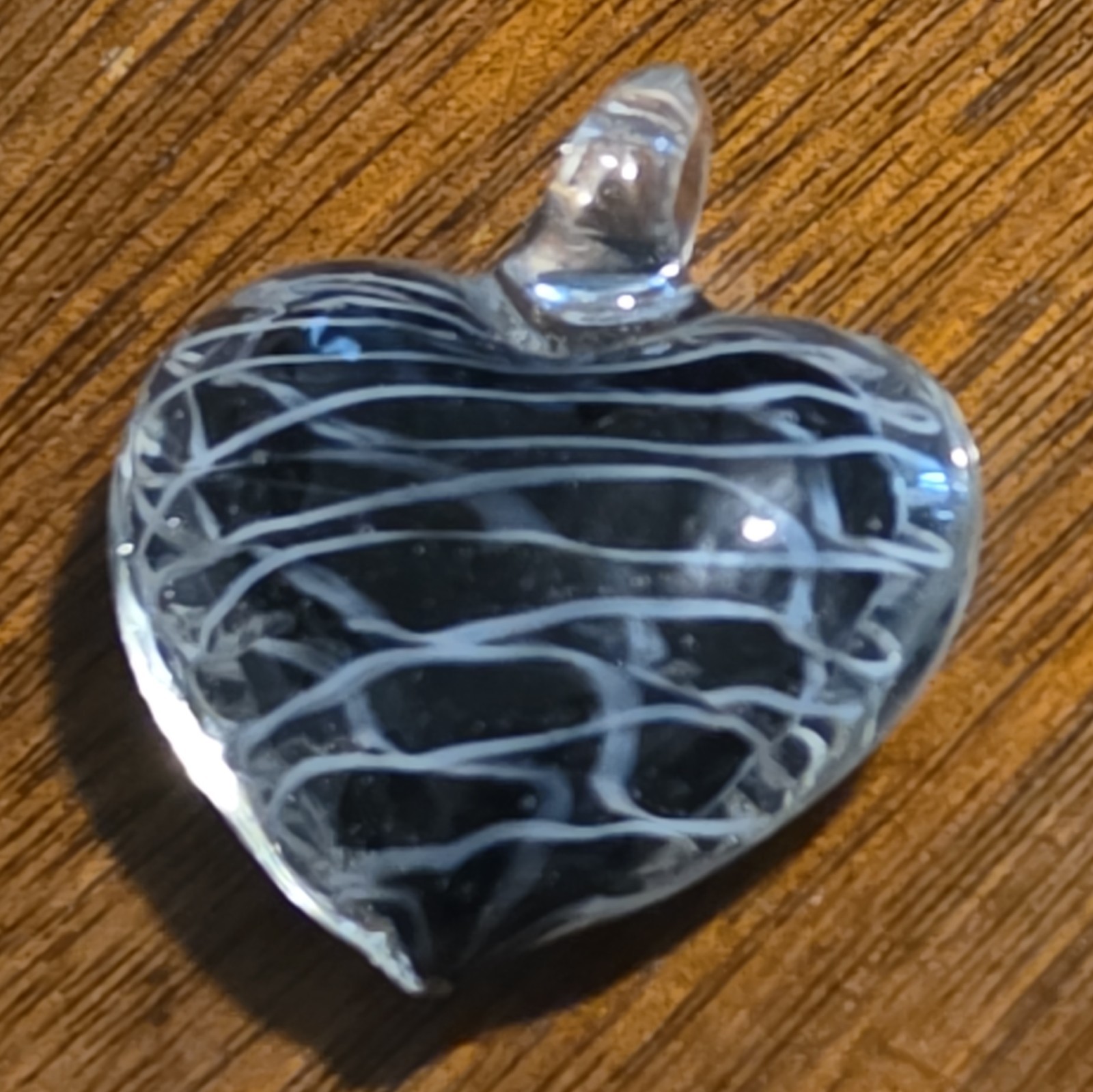 7 Lot Heart Photo Locket Charm Pendants, Metal/Glass, Silver Gold Black Clear