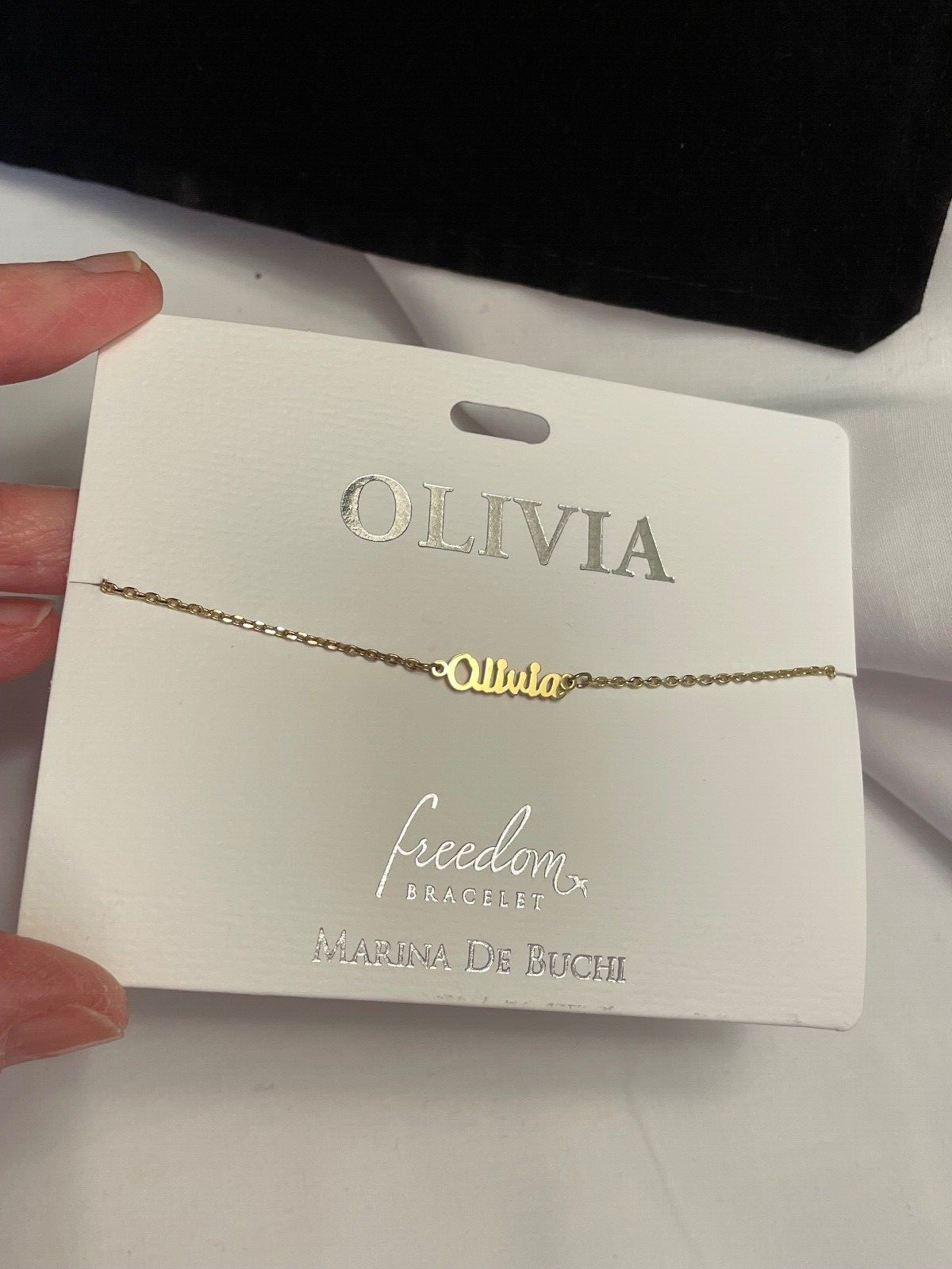 Marina De Buchi Freedom Bracelet OLIVIA Adjustable, Nickel Free NWT