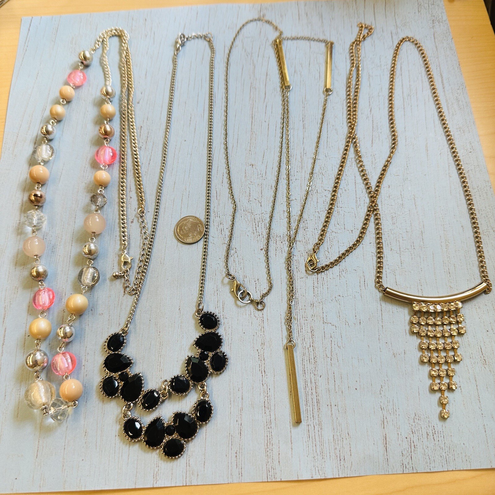 Necklace Lot See Description For Details