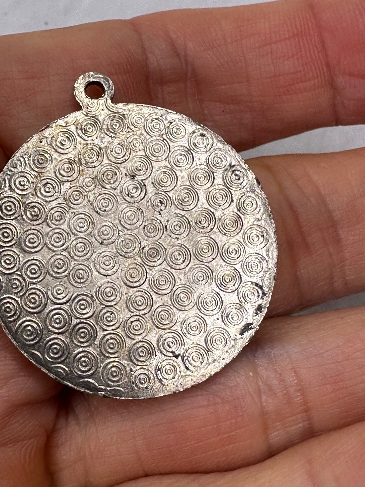 Olympic Games Munich Germany pendant 1972 Silver Tone Medal Charm