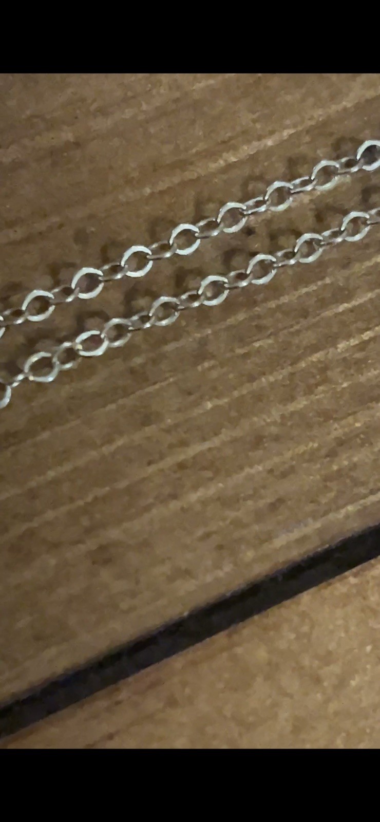 14k Gold Metal Cable Chain Necklace, Spring Ring Clasp
