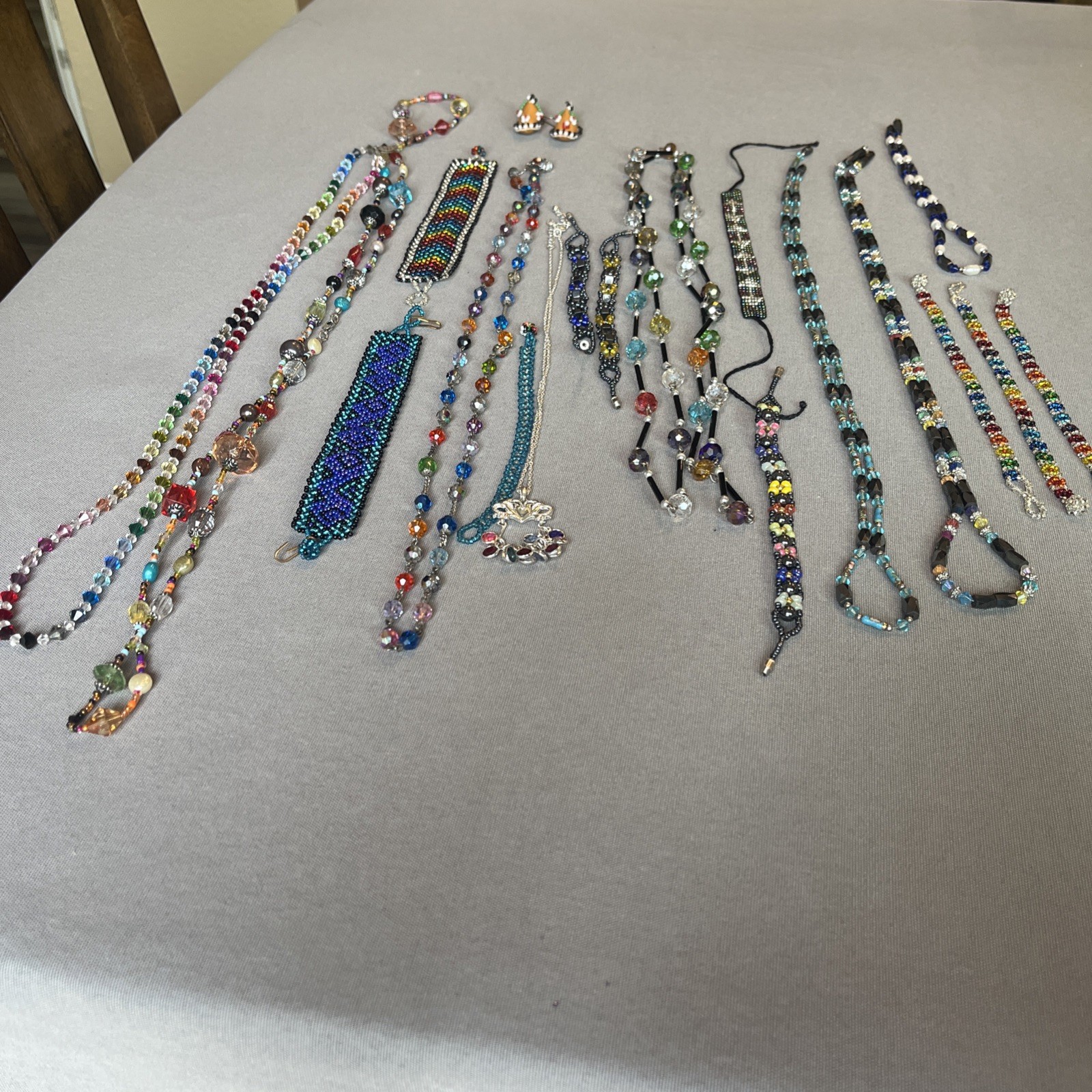 Costume Jewelry Multi Colored