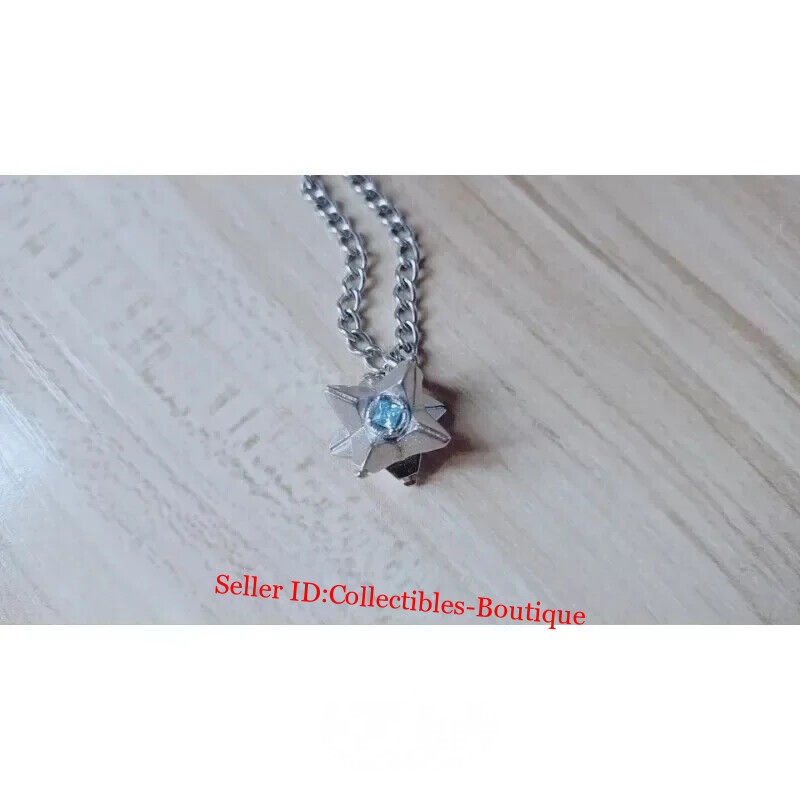 Bungie Destiny 2 Necklace Choker Couples Pendant Ghost Silver Color Ring Gift