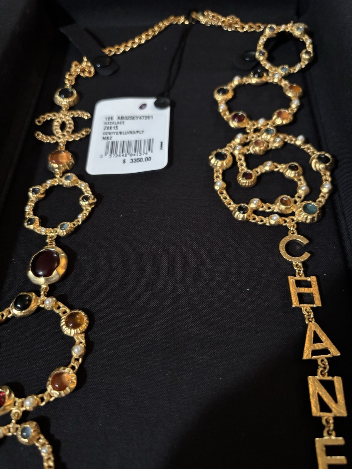Chanel Bijoux Fantasies Number 5 Authentic Extraordinary Necklace Retired WOW
