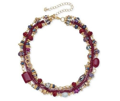 Premier Designs Jewelry The Find Necklace in Gold RV$54