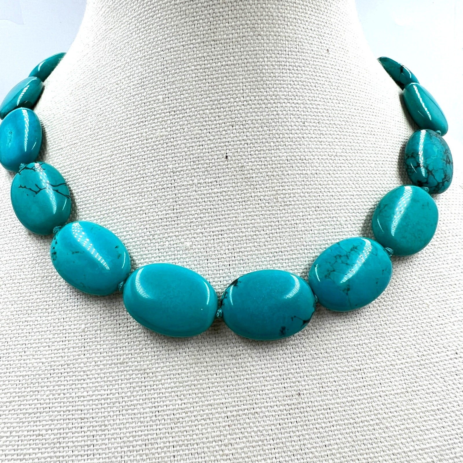 SPRIG Faux Turquoise Howlite Necklace NEW Southwestern Western Country Bohemian