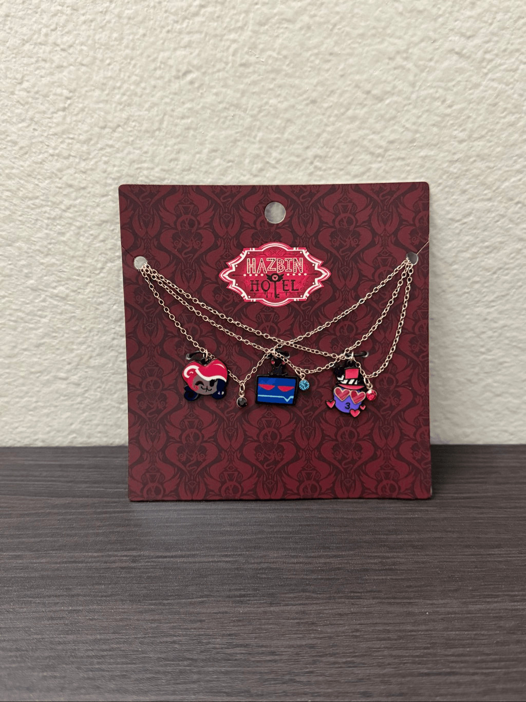 Hazbin Hotel The Vees Necklace Set