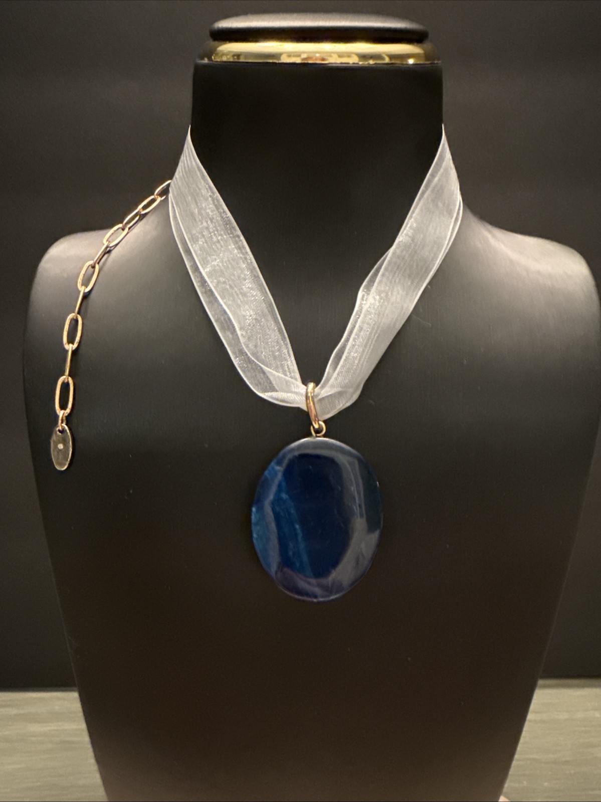 Free People Blue Lapis Chocker/Necklace New J018