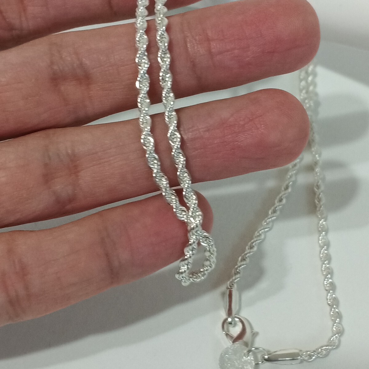 Women’s Long Necklace Stainless Steel Silver One Size Casual