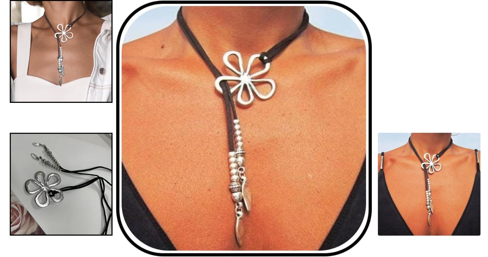 Unique Handmade Boho Necklace – Perfect Gift for Women Who Love Western Style