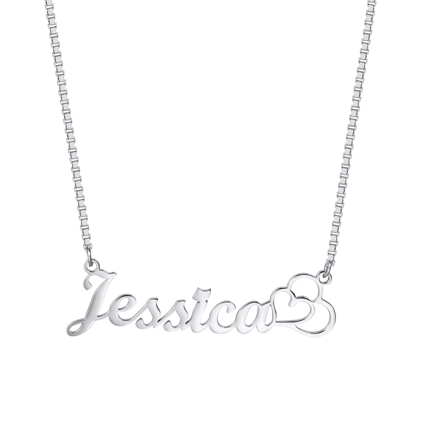 Personalized Name Custom Letter Gold Women Necklace Stainless Steel Pendant Gift