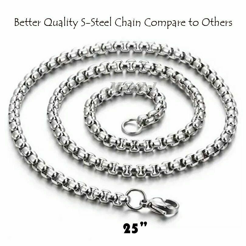 MENDEL Mens Womens Black Onyx Widow Spider Web Pendant Necklace Stainless Steel