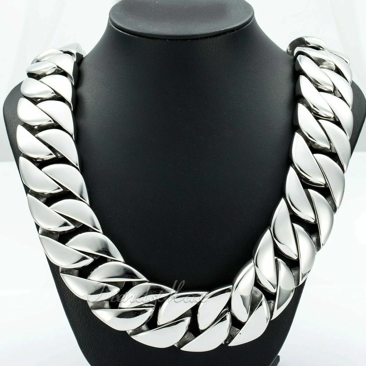 Men’s 316L Surgical Steel Cuban Link Chain – Super Heavy Duty Necklace Bracelet
