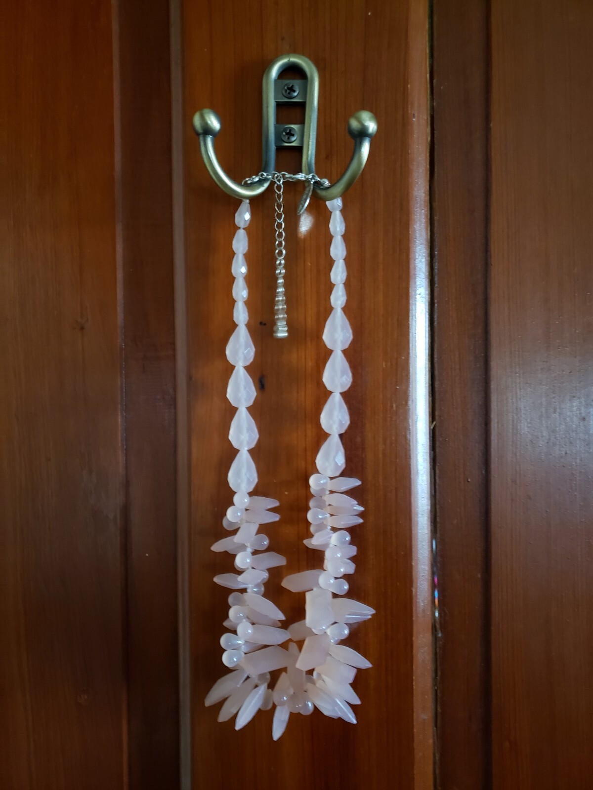 Mark Pink Beaded Necklace Fashion Statement Jewelry Avon