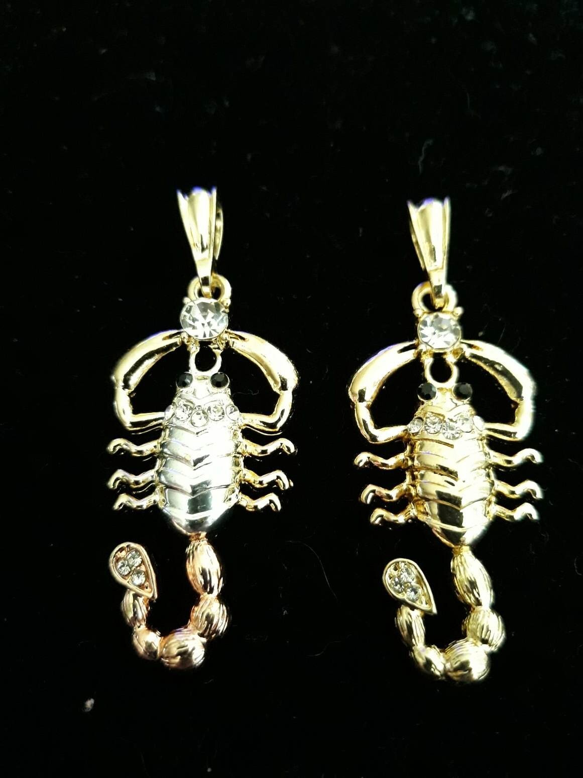 Scorpion charm 18K Gold plated 2colors, U chose SEE DESCRIPTION