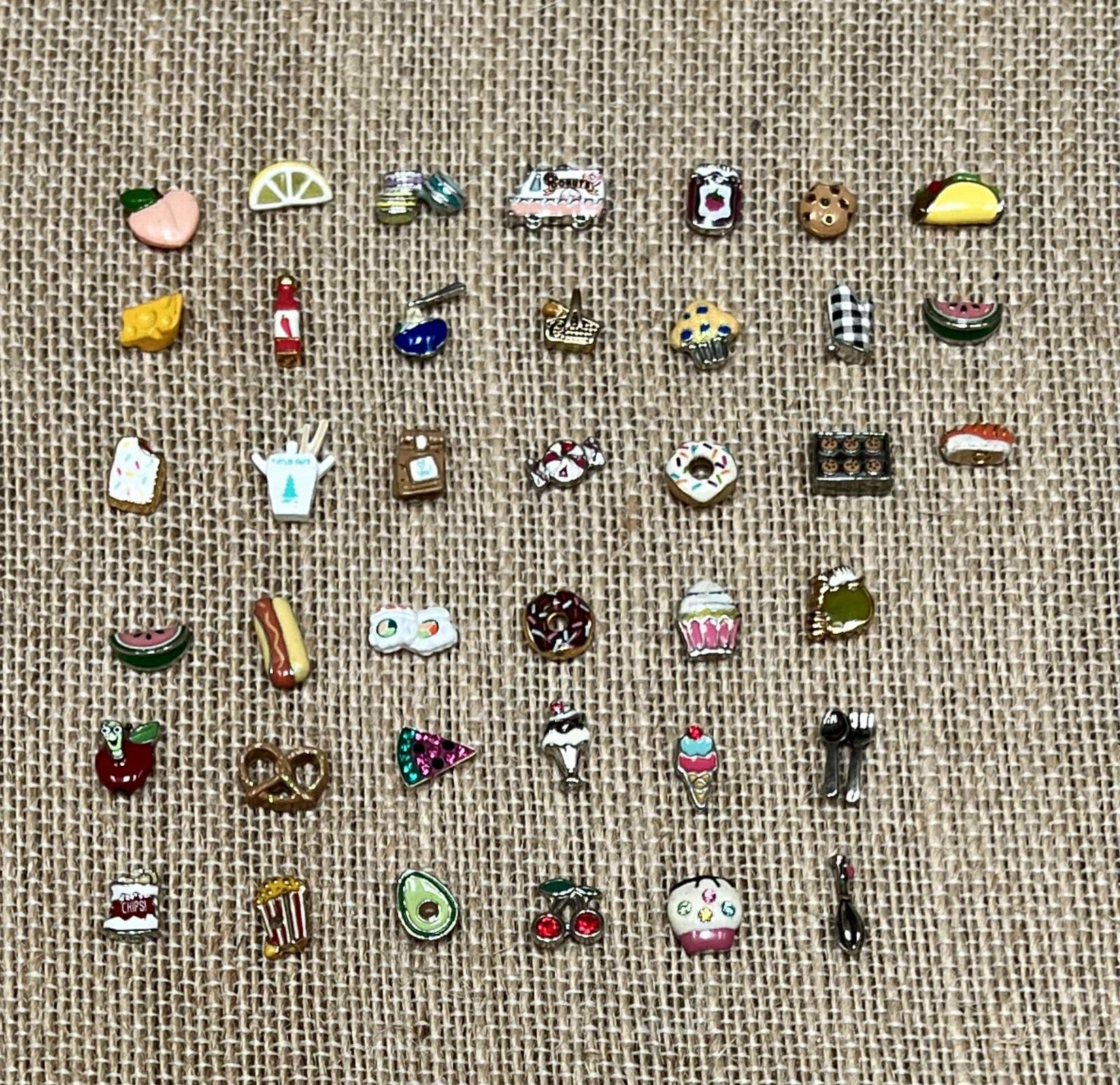 Origami Owl Food Charms NEW