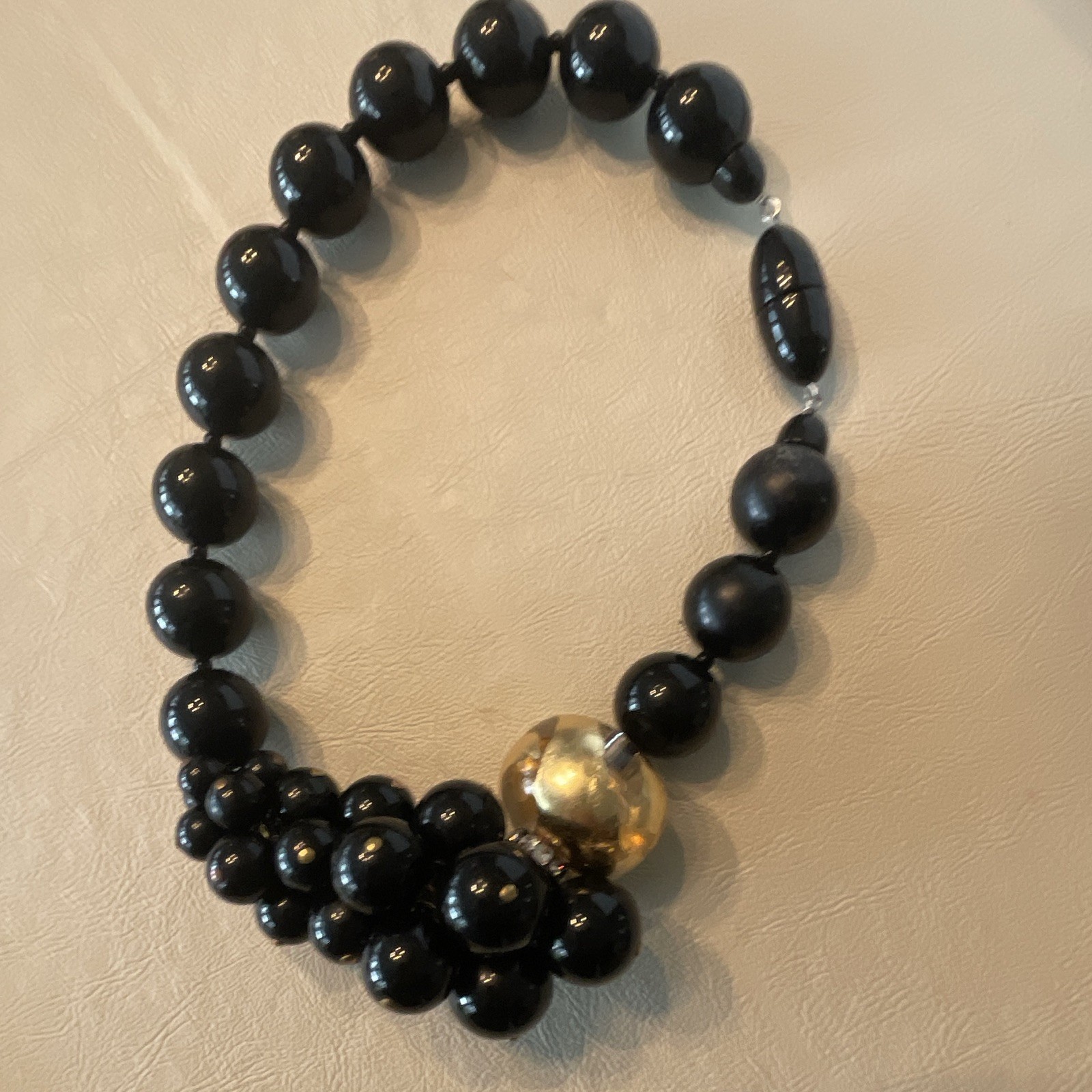 This statement piece is an authentic Angela Caputi Giuggiù chunky necklace.