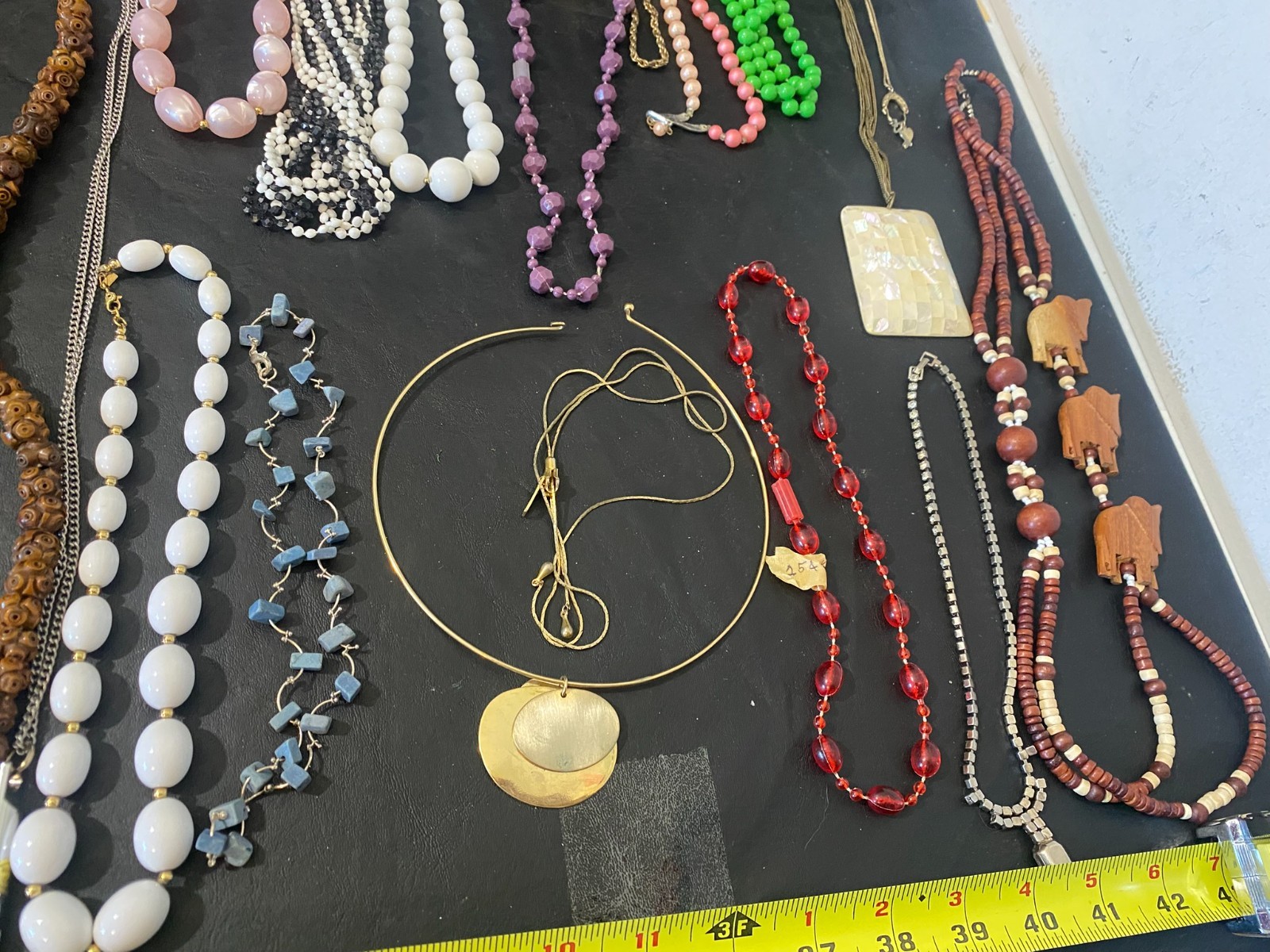 Necklace lot 55 necklaces jewelry pendant beaded chain mixed brands