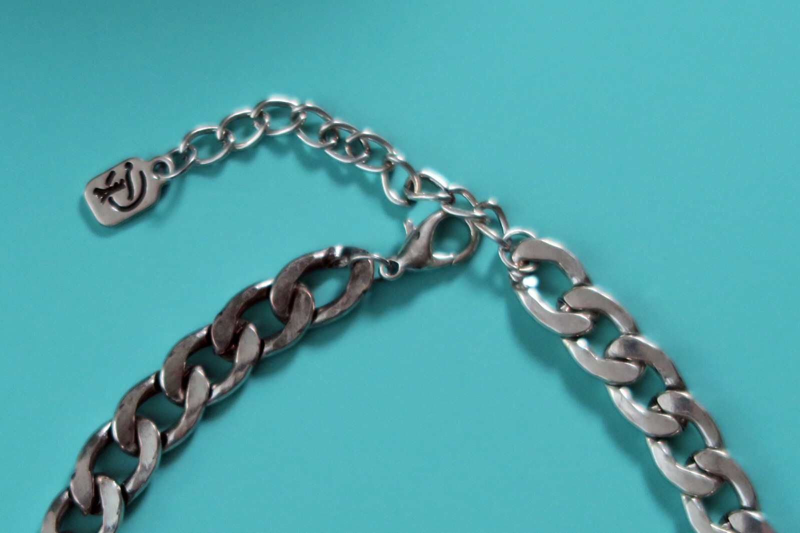New Women’s Fashion Silvertone Choker Necklace #4688-D