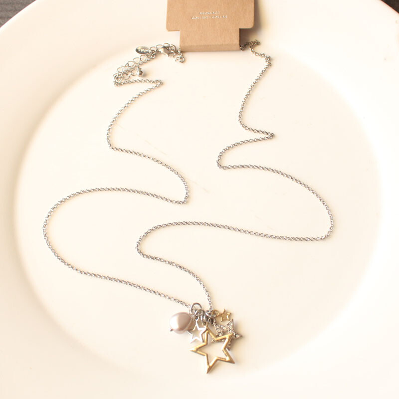 New American Eagle Star Charms Pendant Necklace Gift Fashion Women Party Jewelry