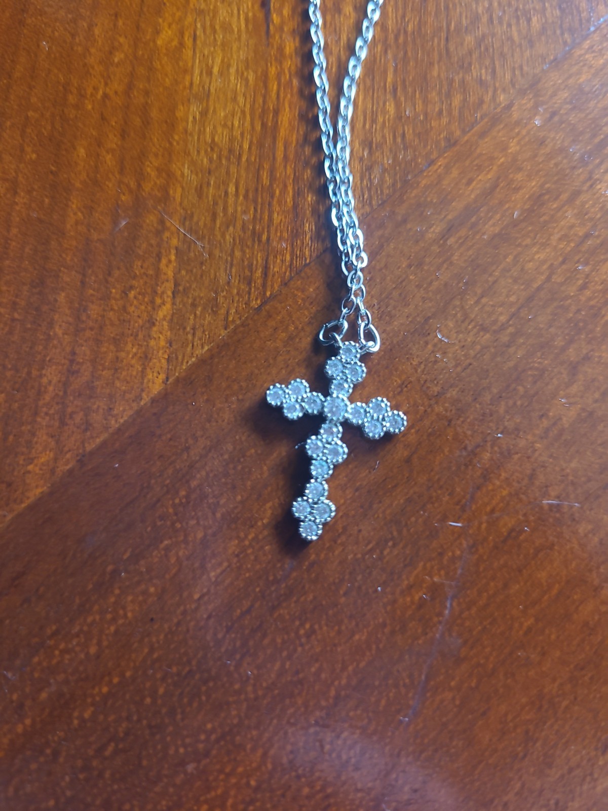 Silver Cross Necklace