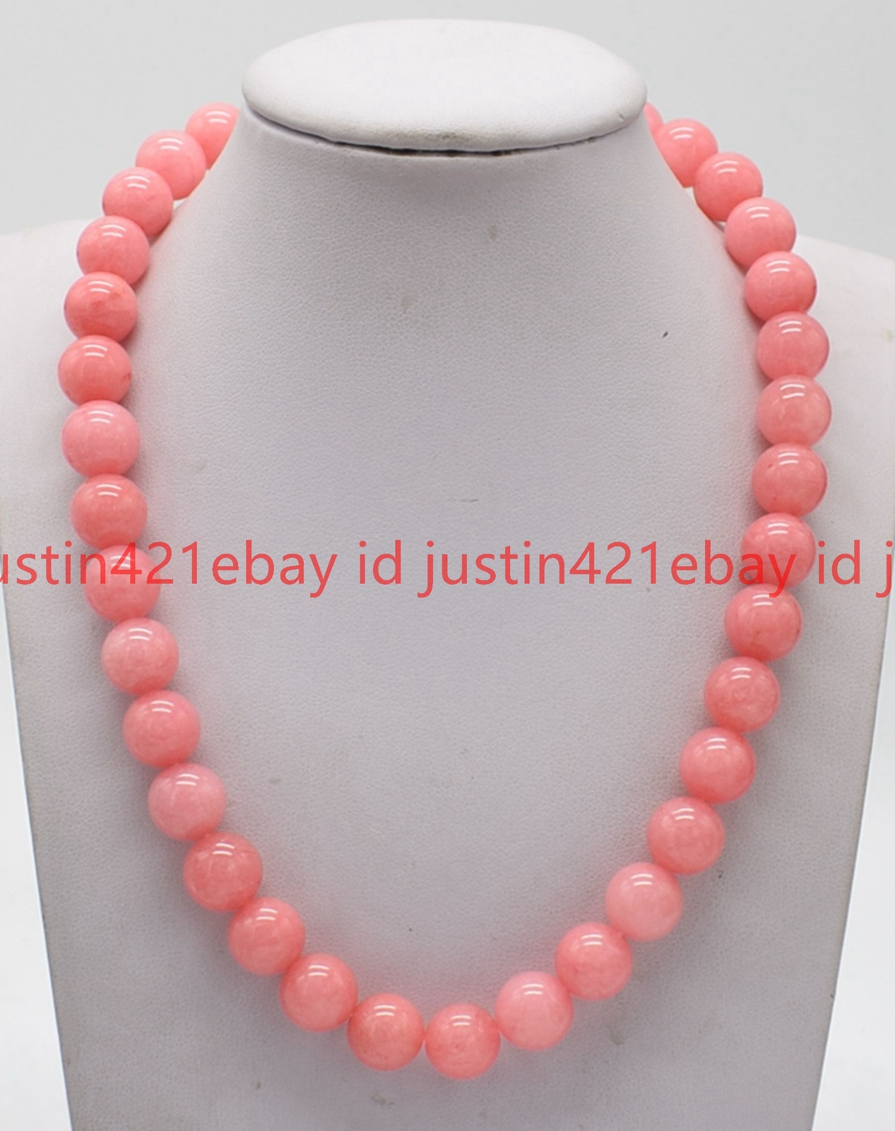 Pretty 6/8/10/12mm Natural Multicolor Gemstone Round Beads Necklace 18″ AAA+