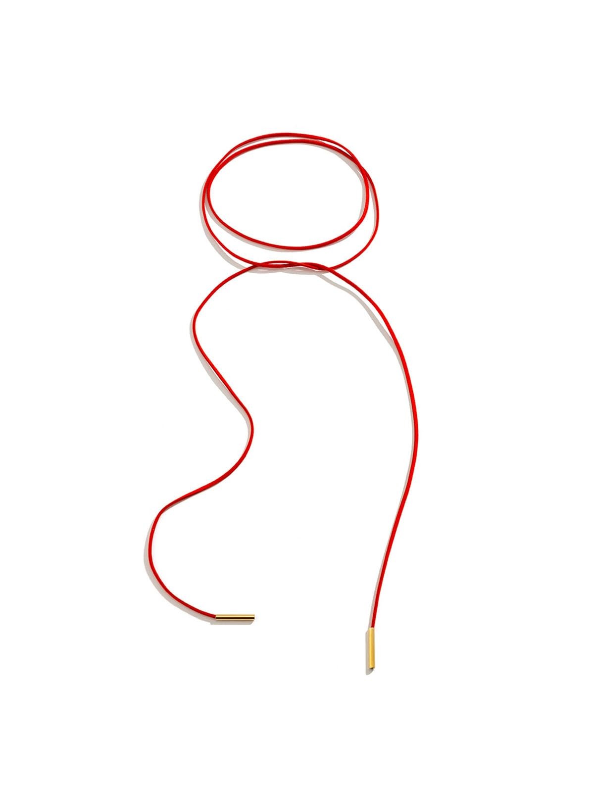 Bow Chocker Necklace for Women with Adjustable Layered Velvet Lace Large, Red