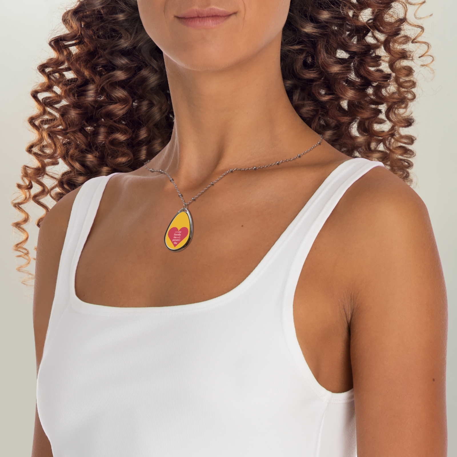 OOF DAH Oval Necklace