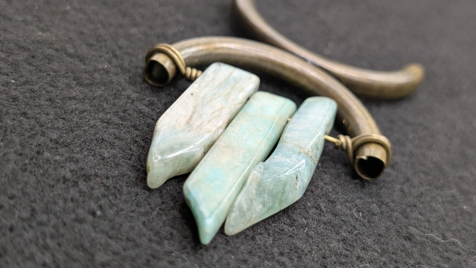 Fashion Statement Gemstone Brass Unique Pendant