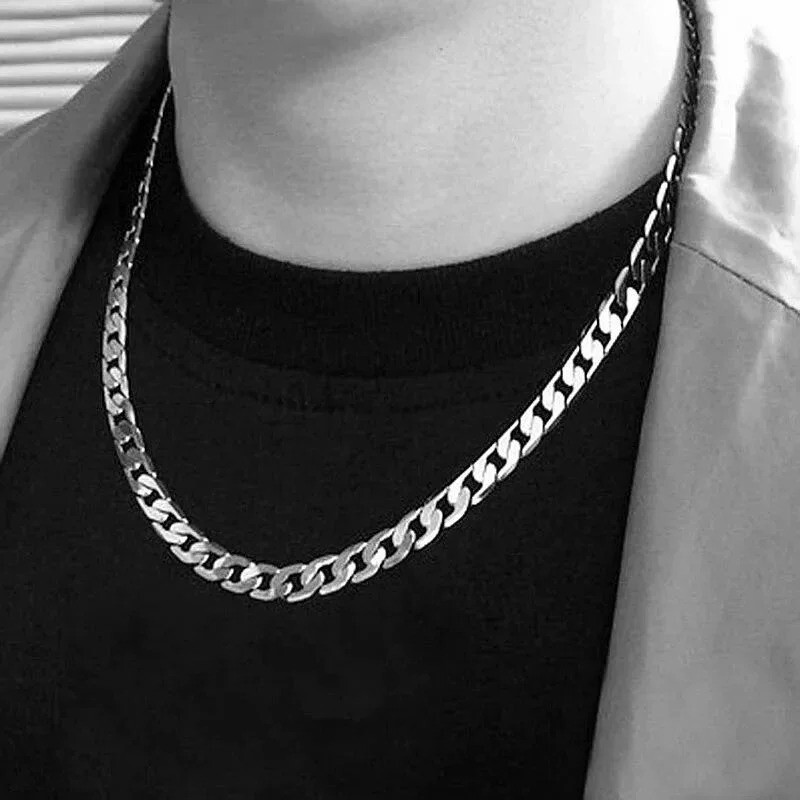 Cadena De Plata 925 Para Hombre Tu Puedes Lucir Elegante Y Atractivo 40% OFF💲