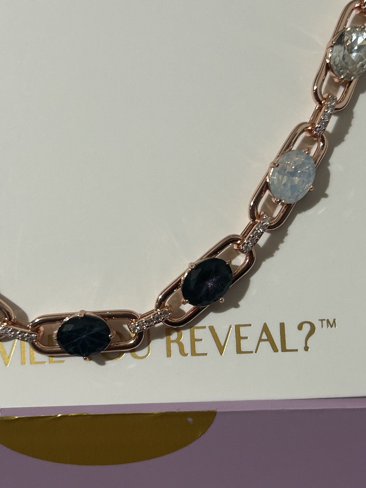 BP Summer Jewel Candy Monaco Moments Far And Away Rose Gold Plated Necklace