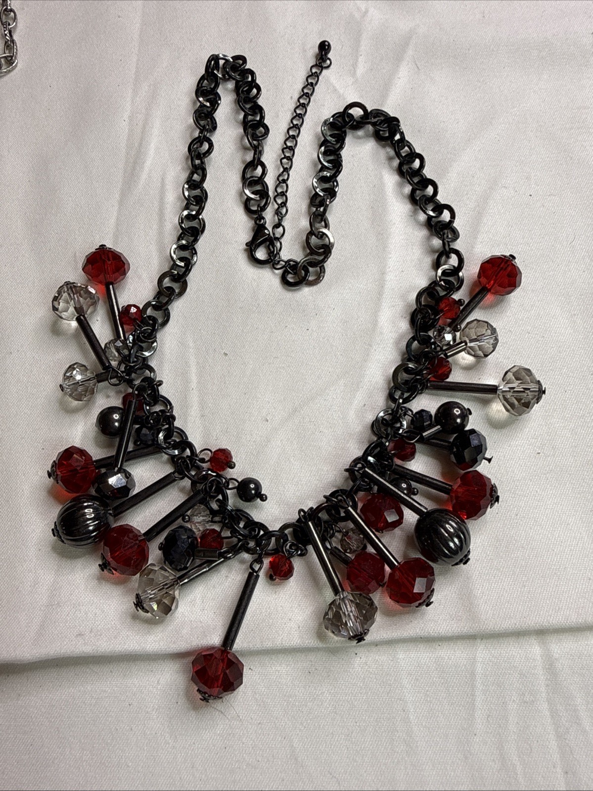 Lot of 12 Necklaces Mixed Styles/Materials/Lengths Crazy Fun Fashions PreOwned