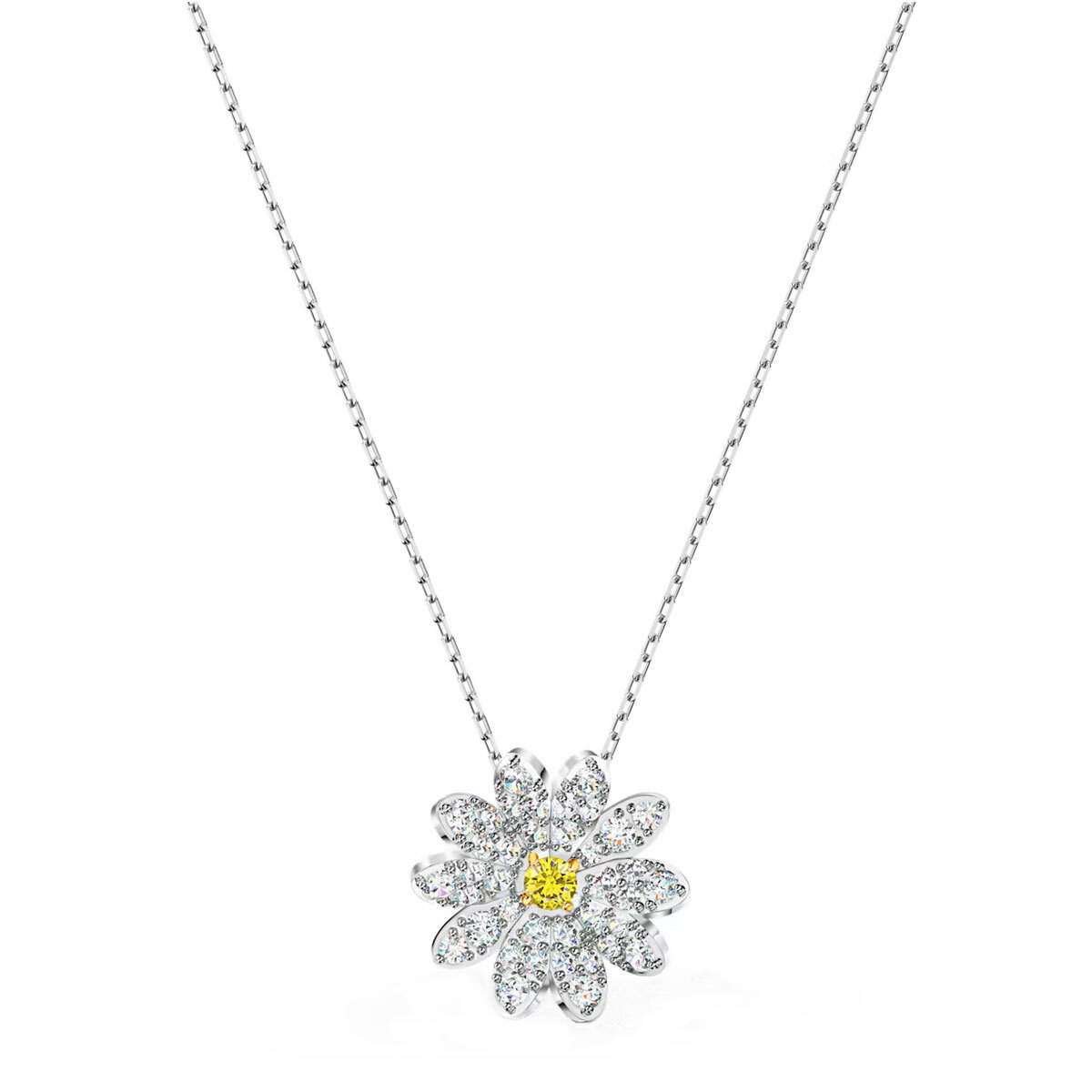 Swarovski Women’s Pendant with Chain Eternal Flower Crystals 5512662