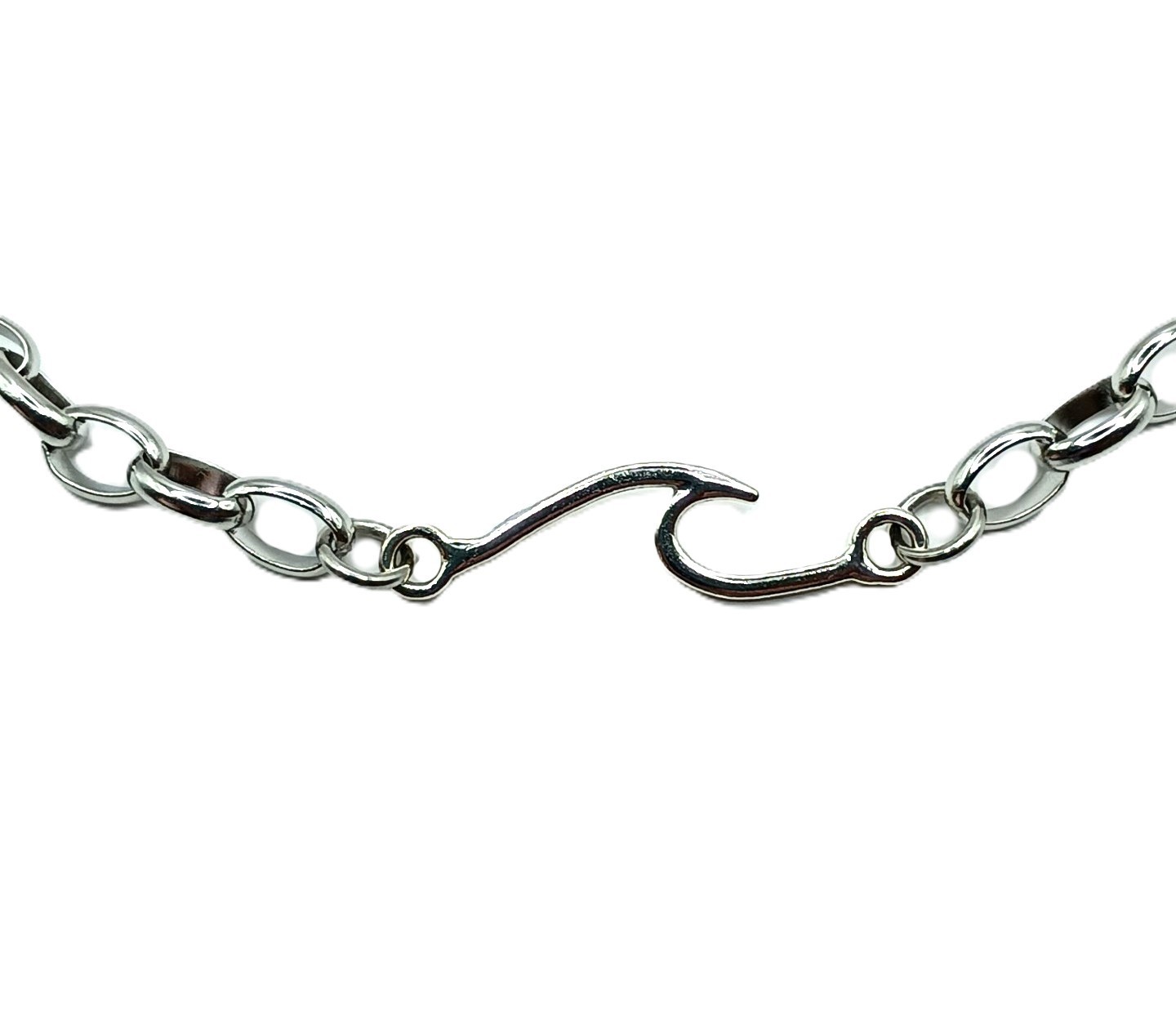 Ocean Wave Necklace | 316L Surgical Grade Stainless Steel | Surfer Jewelry