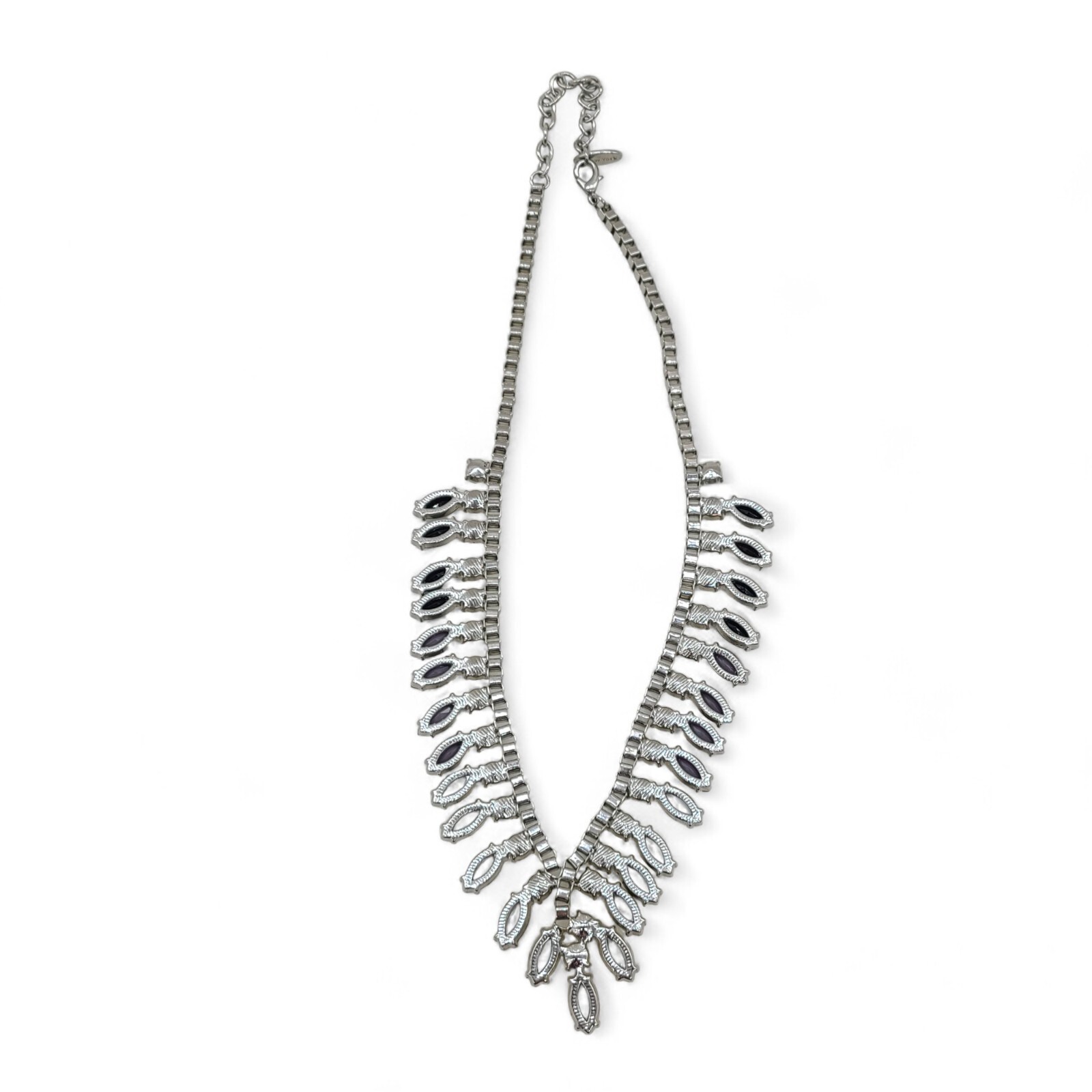 Cara New York Black, Gray And White Necklace