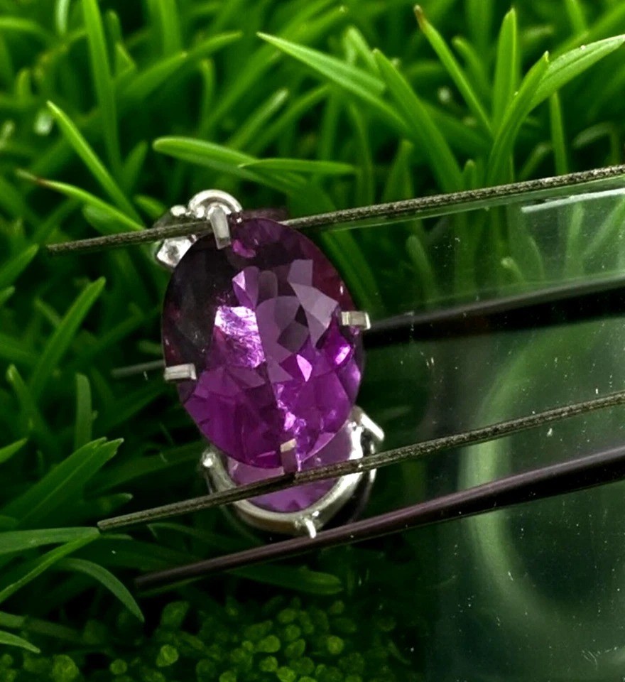 Necklace Pendant Loose Gemstone Natural Alexandrite Pendant 20.90Ct 11
