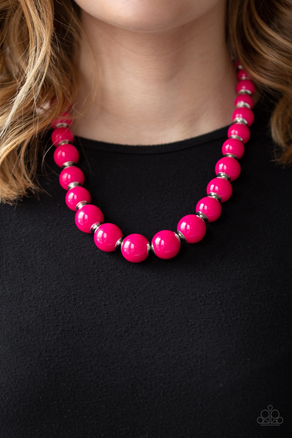 Everyday Eye Candy Pink Necklace Paparazzi New