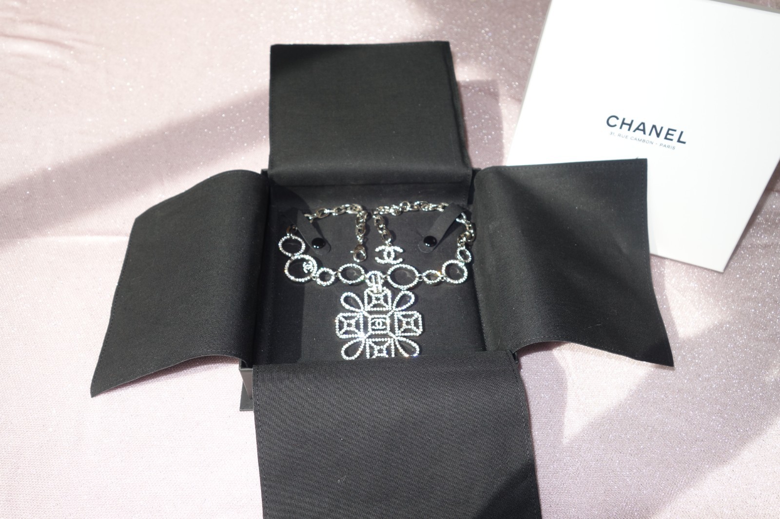 Authentic Chanel Crystal Necklace – Excellent Condition – Last Chance