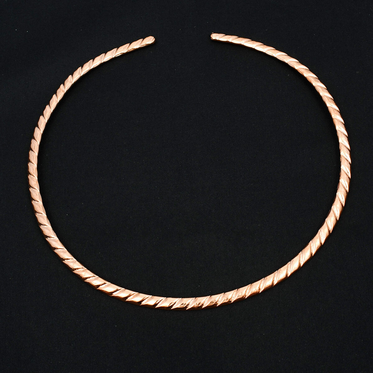 Copper Wire Collar Necklace Neck Wire Copper Wire Adjustable Necklace Jewelry