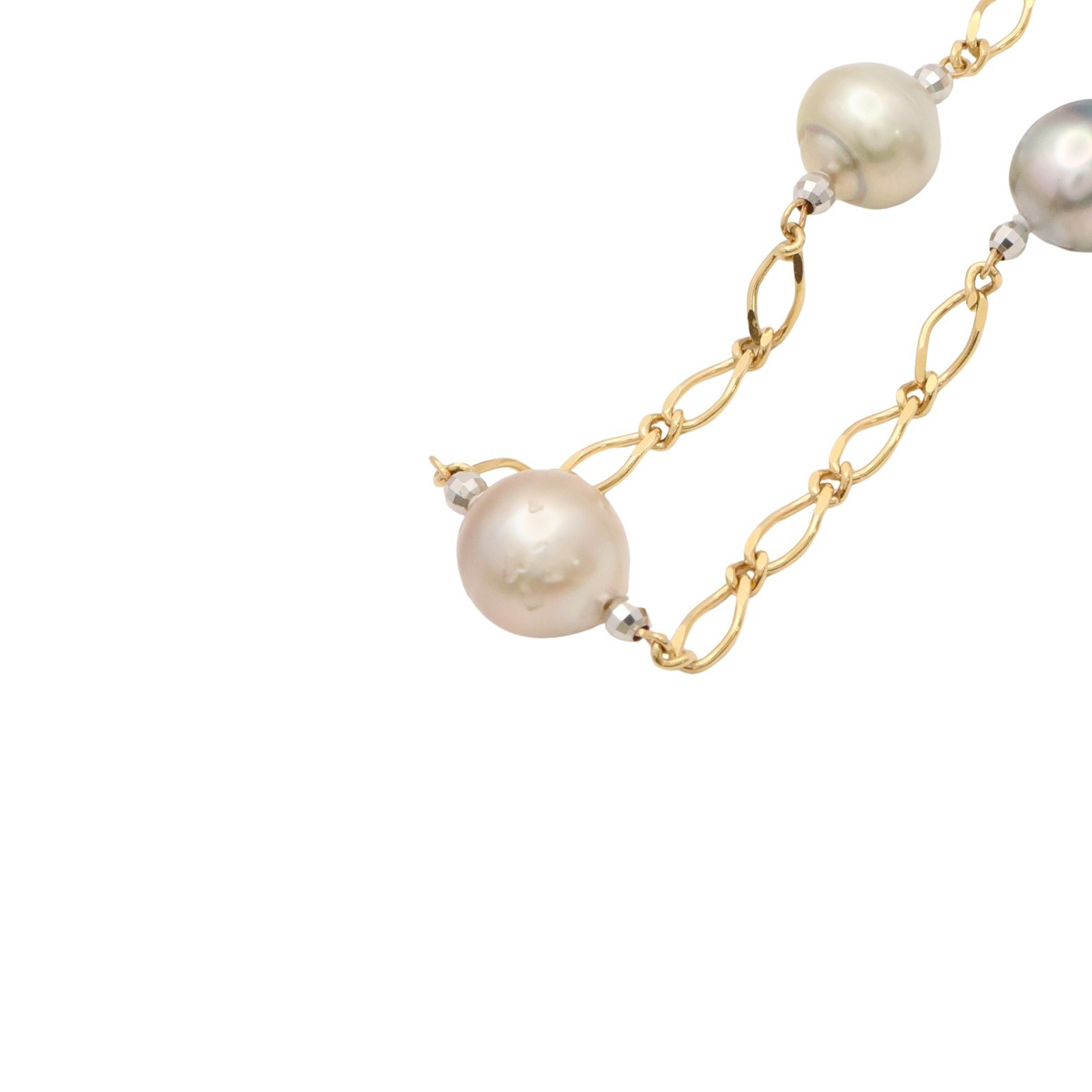 JEWELRY Pearl Pendant Necklace 18K Yellow Gold