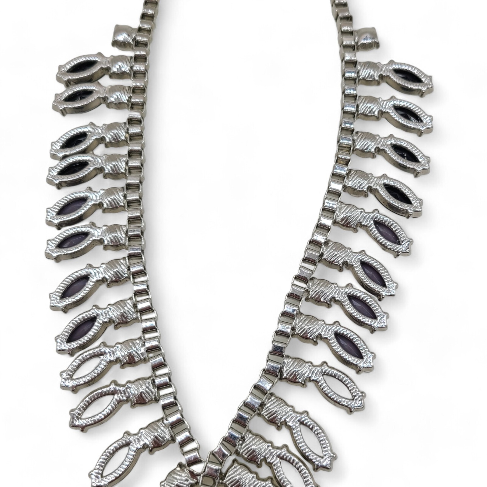 Cara New York Black, Gray And White Necklace