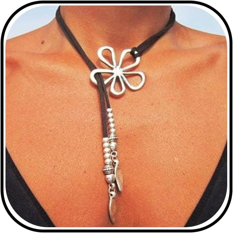 Unique Handmade Boho Necklace – Perfect Gift for Women Who Love Western Style
