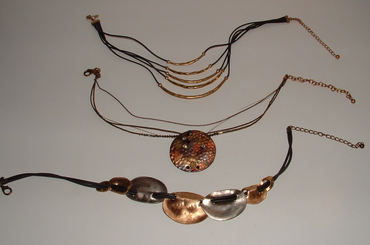 Chico’s Necklaces (3), Boho Style, Different Designs, Ages Unknown, pre-owned