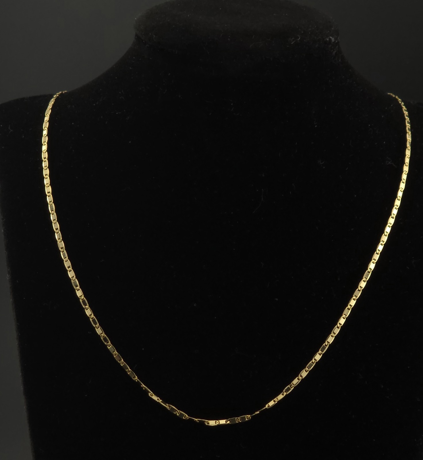 Necklace For Men 18 K Plated Chain Link